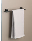 30cm Flat Style Towel Rail Matte Black - BATHROOM - Towel Racks - Soko and Co