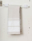 30cm Flat Style Towel Rail White - BATHROOM - Towel Racks - Soko and Co