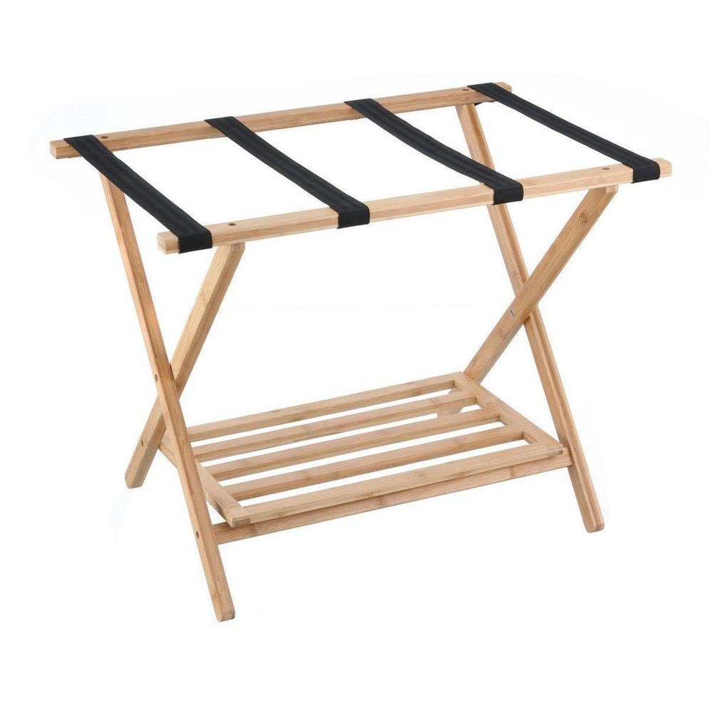 Bamboo Luggage Rack - WARDROBE - Storage - Soko and Co