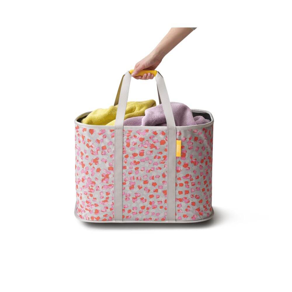 Joseph Joseph Hold-All Max 55L Collapsible Laundry Basket Peach Blossom - LAUNDRY - Baskets and Trolleys - Soko and Co