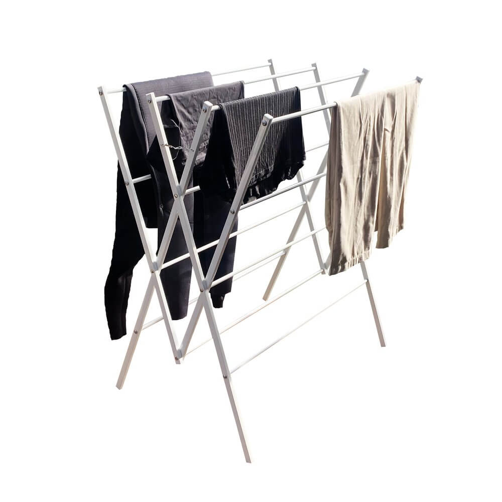 Limited Edition Heavy Duty Clothes Airer White - LAUNDRY - Airers - Soko and Co