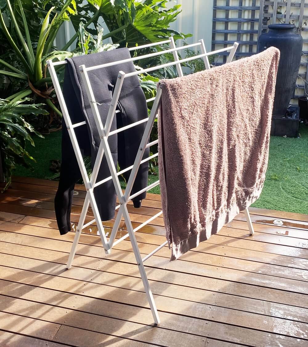 Limited Edition Heavy Duty Clothes Airer White - LAUNDRY - Airers - Soko and Co