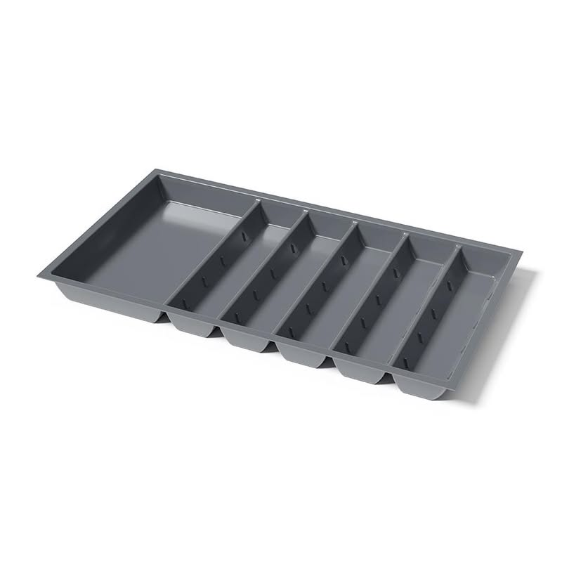 Linea Utensil Tray Grey 850 x 510mm - KITCHEN - Cutlery Trays - Soko and Co