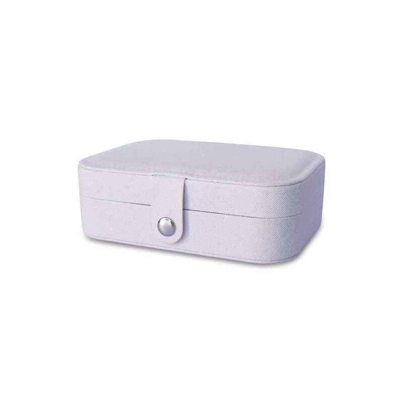 Luxe Mini Jewellery Box in White - WARDROBE - Jewellery Storage - Soko and Co