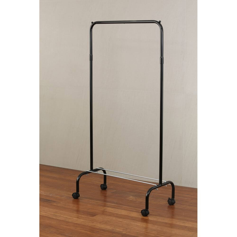 Mini Heavy Duty Clothes Rack Black - WARDROBE - Garment Racks - Soko and Co