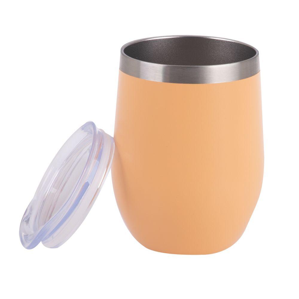 Oasis Insulated Wine Tumbler Matte Rockmelon - WINE - Glasses and Coolers - Soko and Co