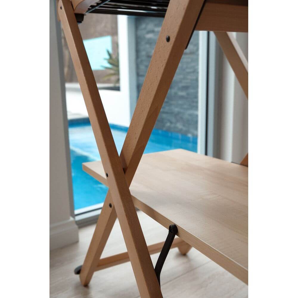 Stirocomodo Ironing Board On Wheels Natural - LAUNDRY - Ironing - Soko and Co