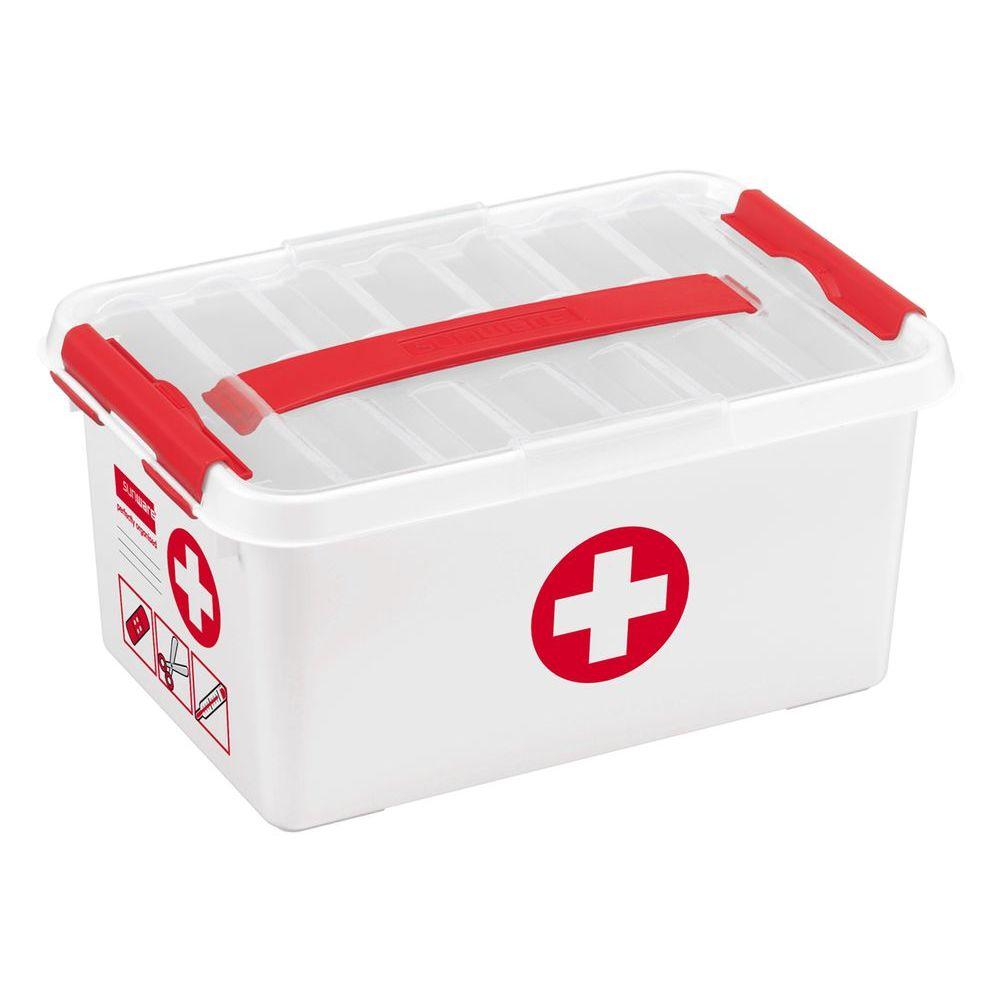 6L First Aid Box with Tray - HOME STORAGE - Plastic Boxes - Soko and Co