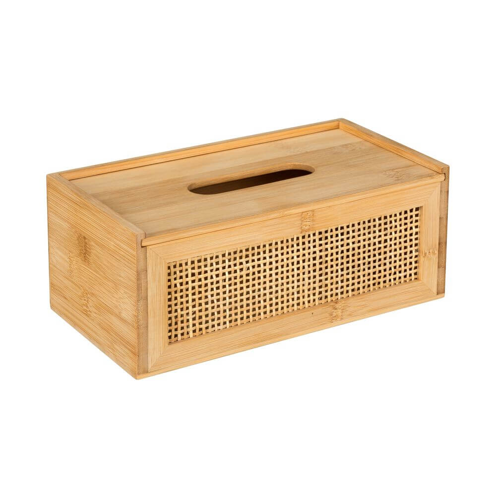 Allegre Bamboo Tissue Box - HOME STORAGE - Tissue Boxes - Soko and Co