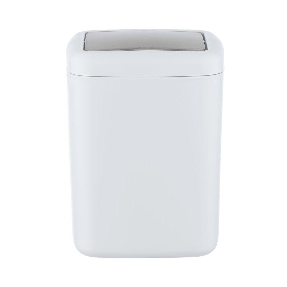 Barcelona 3L Rubbish Bin White - BATHROOM - Bins - Soko and Co