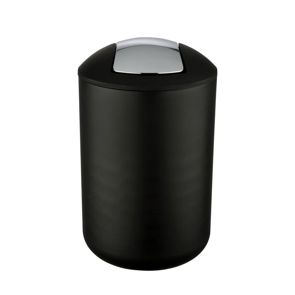 Brasil 6L Rubbish Bin Black - BATHROOM - Bins - Soko and Co