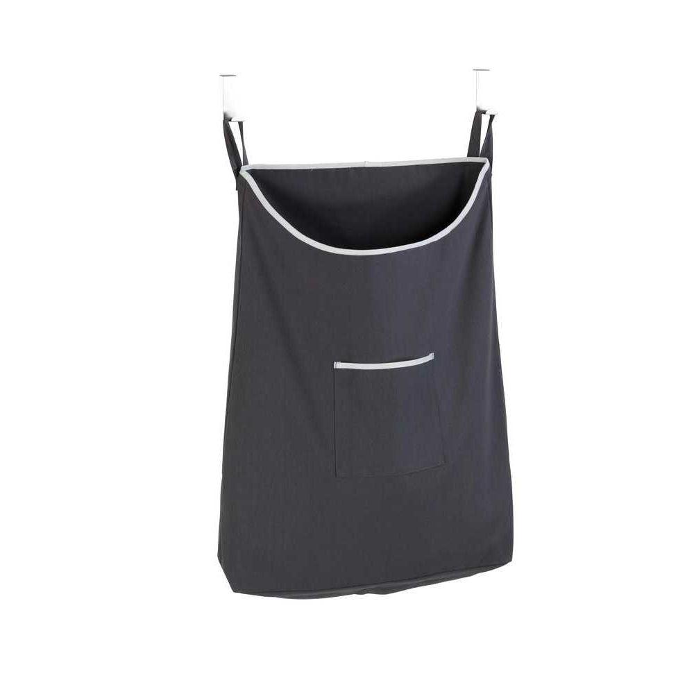 Canguro 65L Over Door Laundry Hamper Dark Grey - LAUNDRY - Hampers - Soko and Co