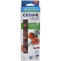 Cedar Natural Moth Balls 24 Pack - WARDROBE - Clothes Care - Soko and Co