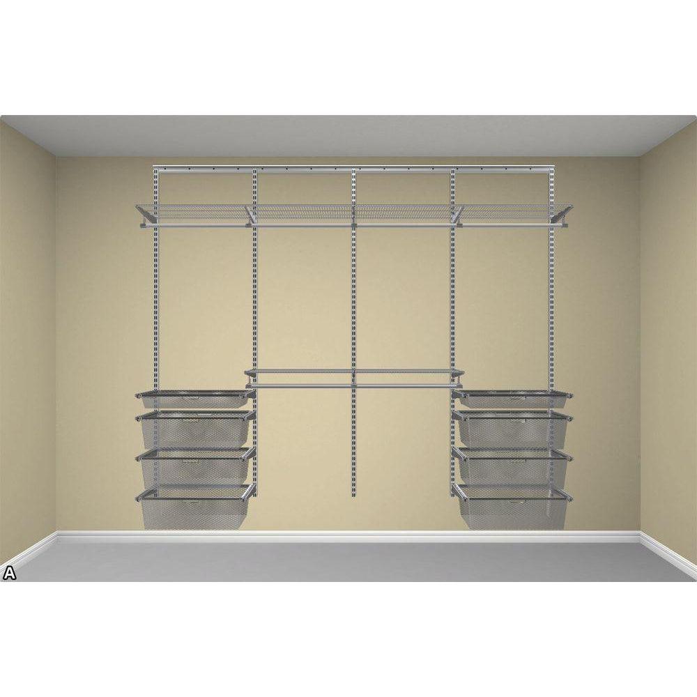 Elfa Large & Luxurious Wardrobe Storage Solution Platinum - ELFA - Ready Made Solutions - Soko and Co