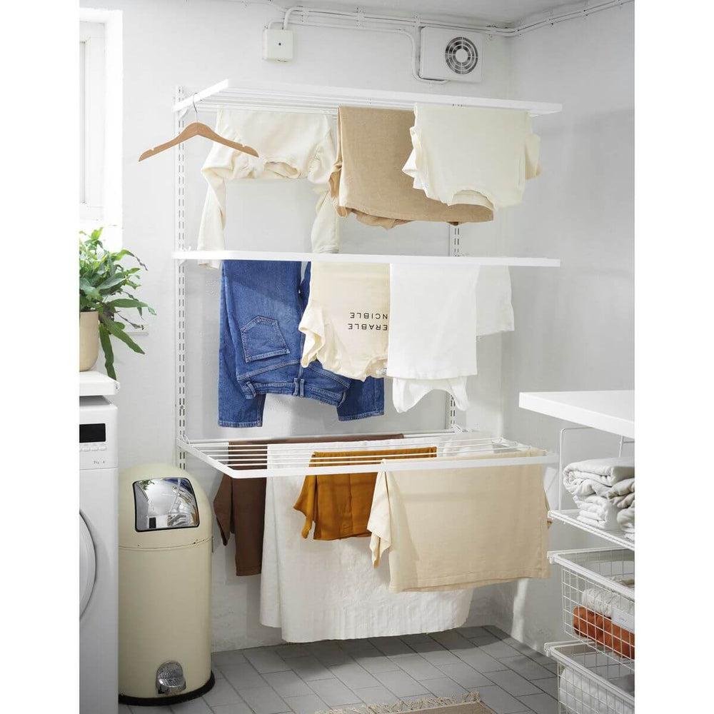 Elfa Laundry Clothes Drying Station W: 90 White - ELFA - Ready Made Solutions - Soko and Co