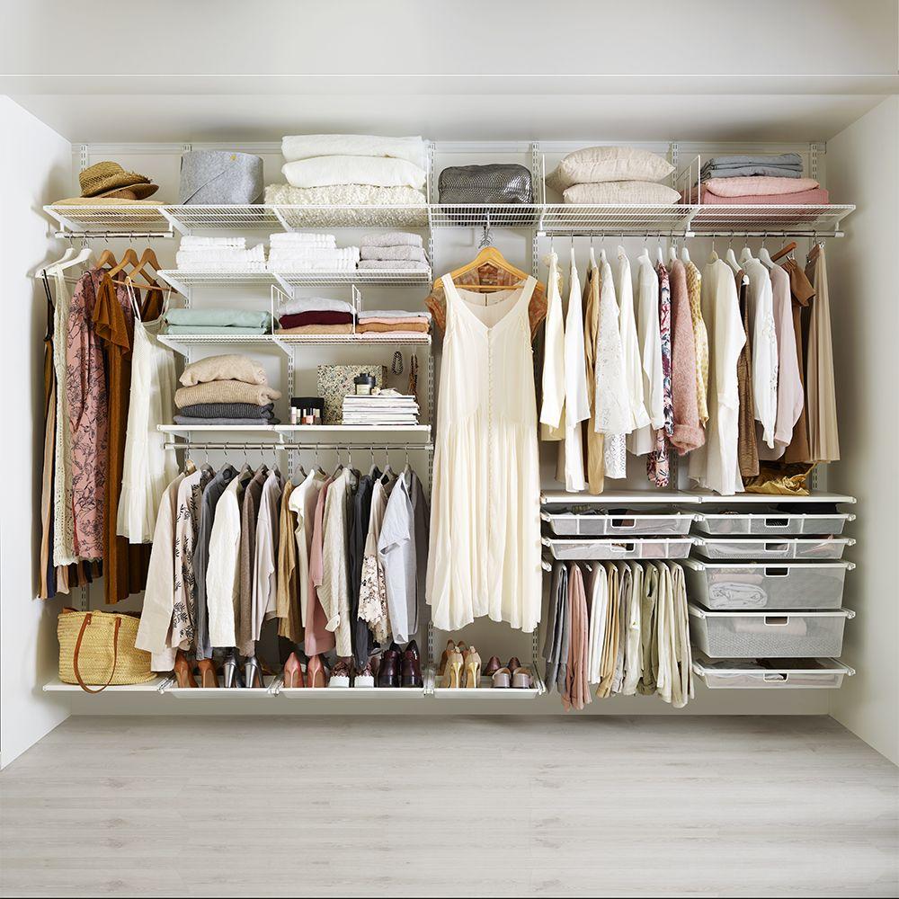 Elfa Organised Paradise Wardrobe Storage Solution White - ELFA - Ready Made Solutions - Soko and Co