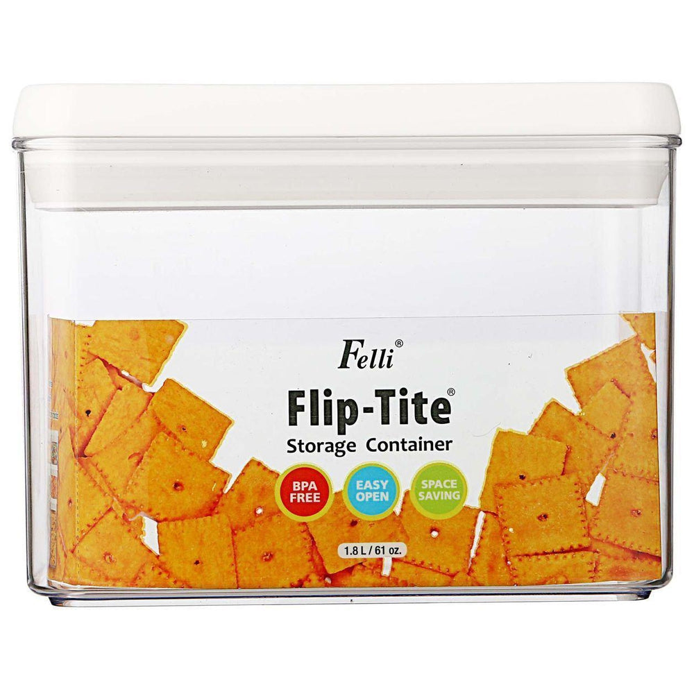 Felli Flip Tite 1.8L Rectangular Pantry Container - KITCHEN - Food Containers - Soko and Co