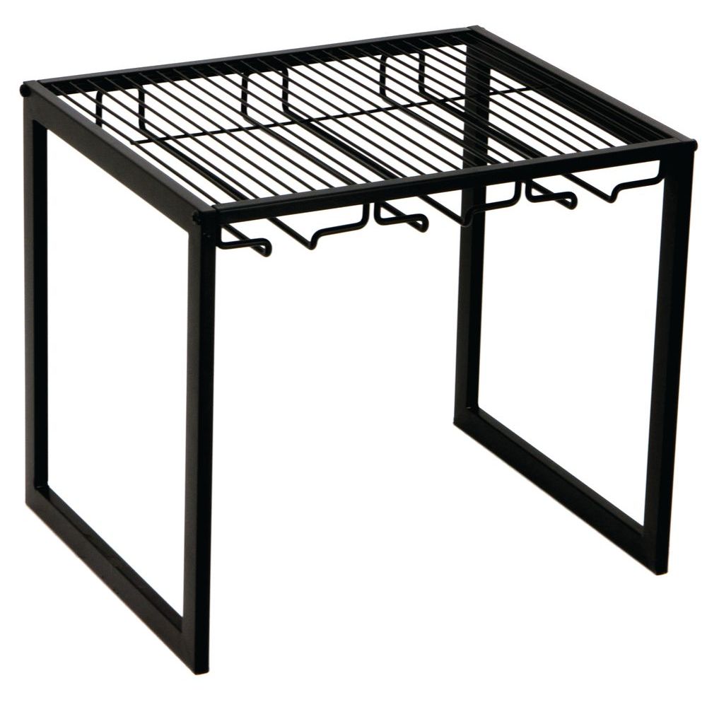 Freestanding Wine Glass Rack Matte Black - WINE - Glass Holders and Racks - Soko and Co