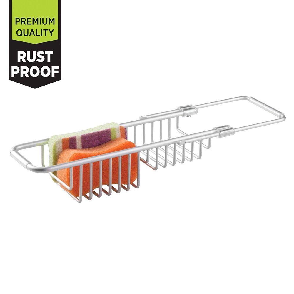 iDesign Rust Proof Aluminium Expandable Over Sink Caddy - KITCHEN - Sink - Soko and Co