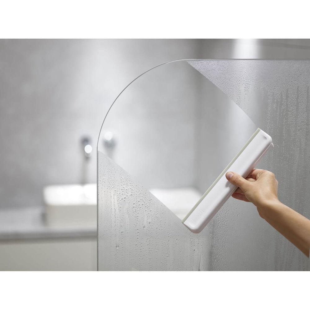 Joseph Joseph EasyStore Compact Shower Squeegee Grey & White - BATHROOM - Squeegees and Cleaning - Soko and Co