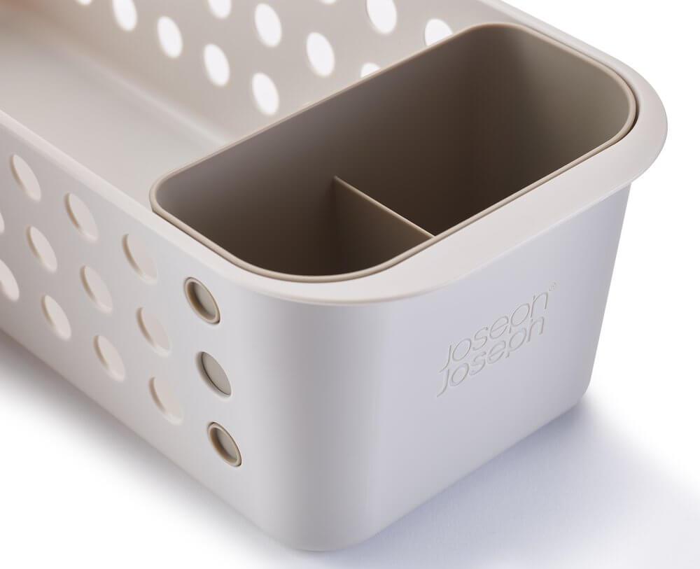 Joseph Joseph EasyStore Slimline Bathroom Storage Basket Ecru - BATHROOM - Squeegees and Cleaning - Soko and Co