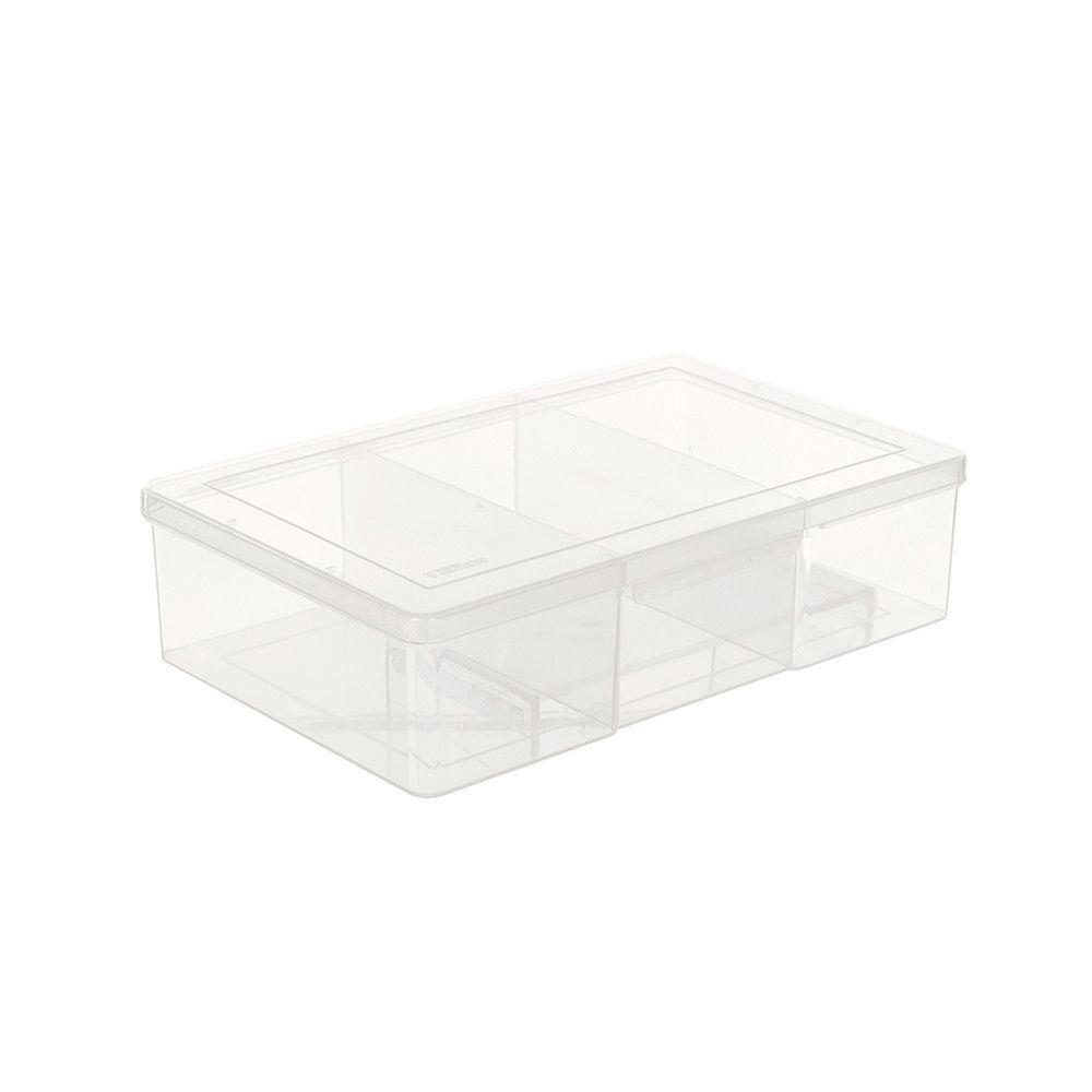 Large 3 Compartment Storage Box - HOME STORAGE - Office Storage - Soko and Co