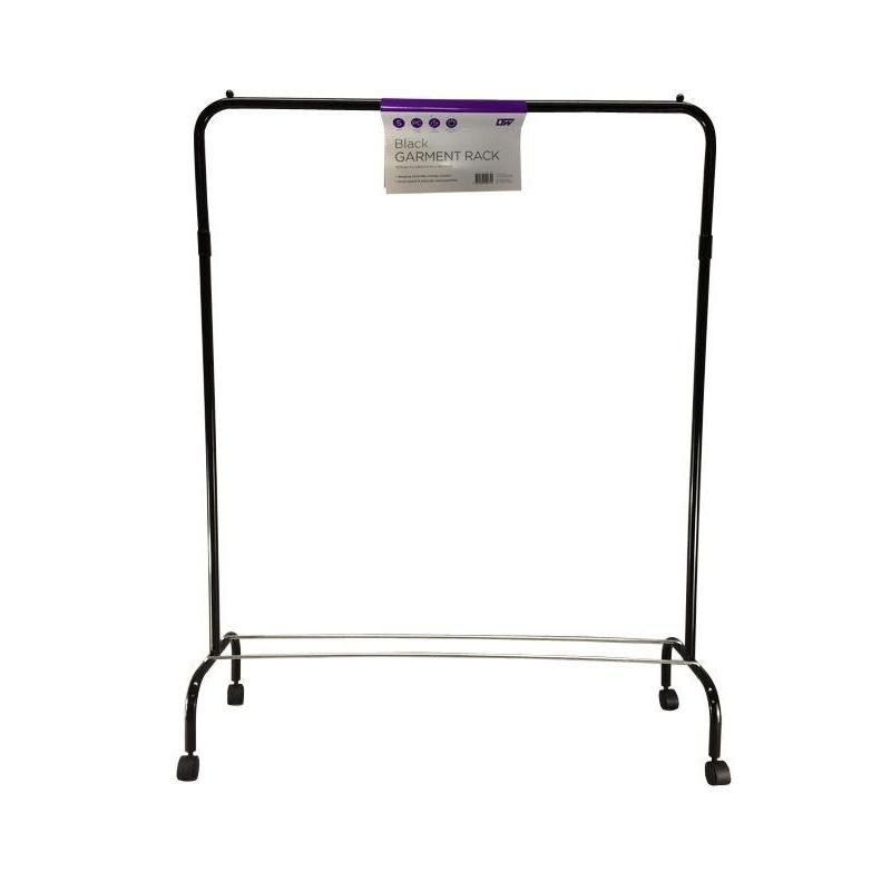 Large Heavy Duty Clothes Rack Black - WARDROBE - Garment Racks - Soko and Co