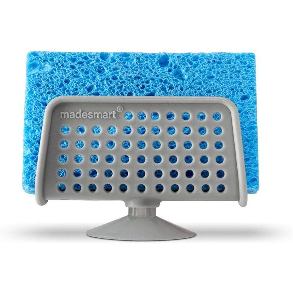 Madesmart Suction Sponge Caddy Grey - KITCHEN - Sink - Soko and Co