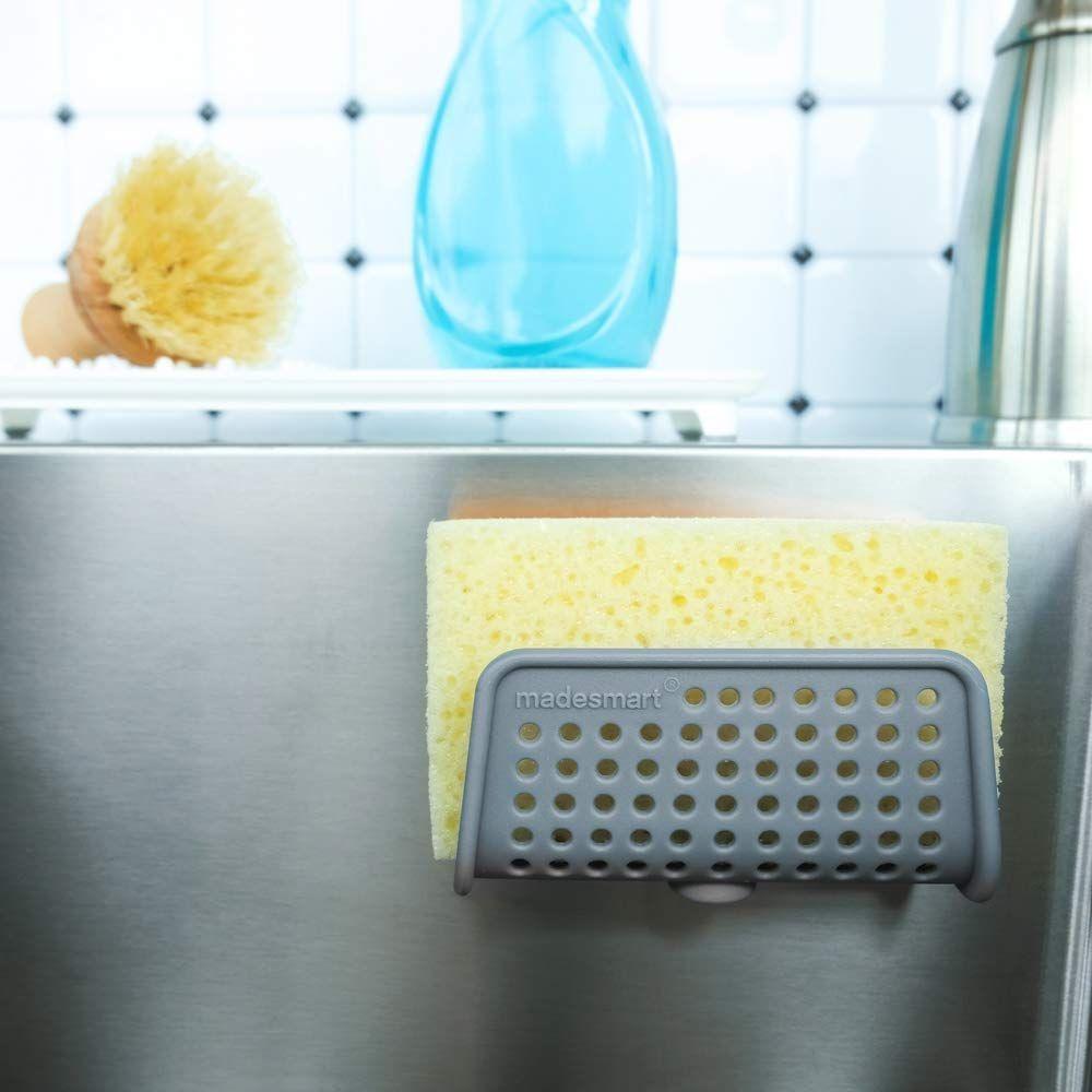 Madesmart Suction Sponge Caddy Grey - KITCHEN - Sink - Soko and Co