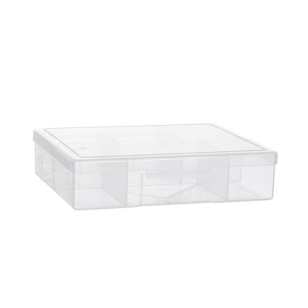 Medium 6 Compartment Storage Box - HOME STORAGE - Office Storage - Soko and Co