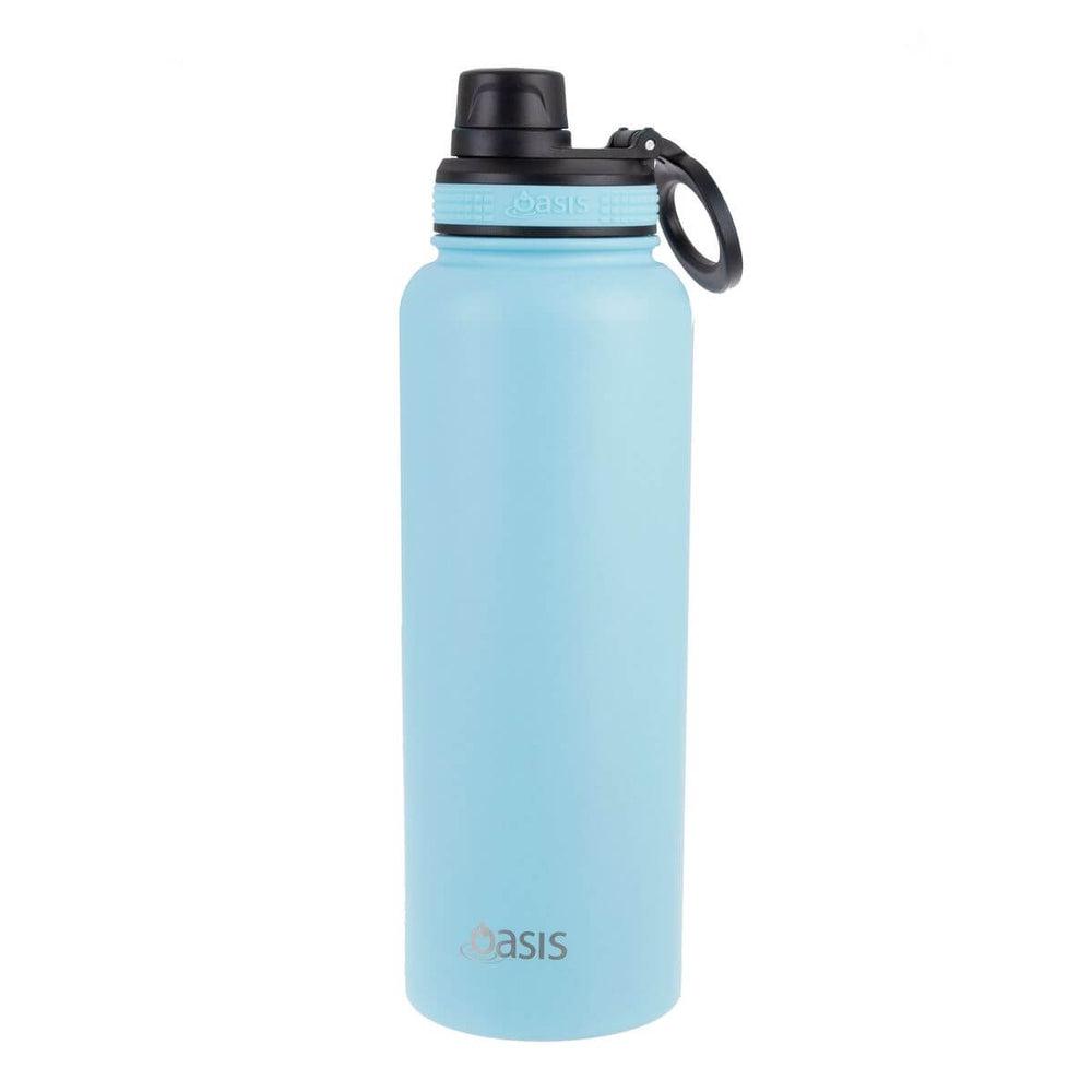 Oasis 1.1L Insulated Challenger Water Bottle Island Blue - LIFESTYLE - Water Bottles - Soko and Co