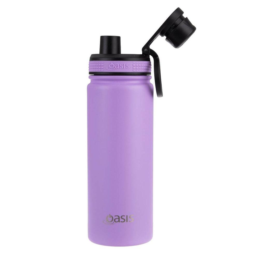 Oasis 550ml Insulated Challenger Water Bottle Lavender - LIFESTYLE - Water Bottles - Soko and Co