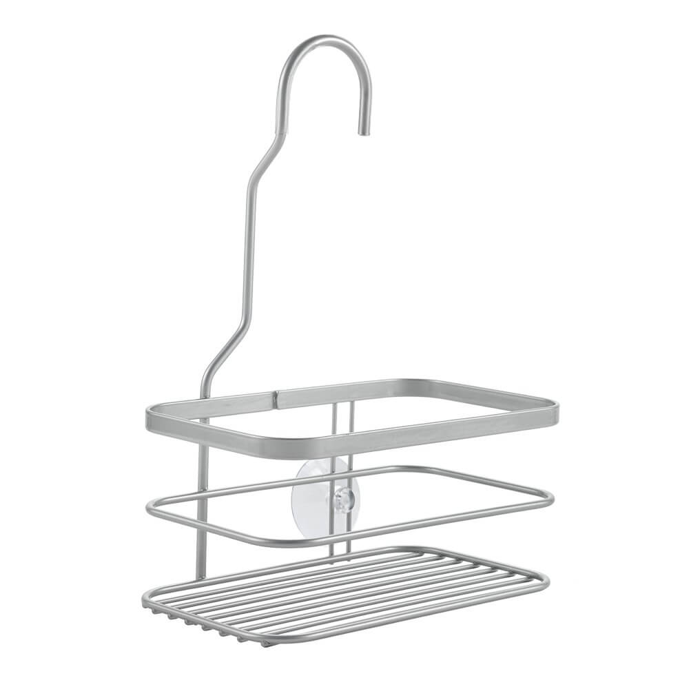 Origin Hanging Shower Caddy Basket Silver - BATHROOM - Shower Caddies - Soko and Co