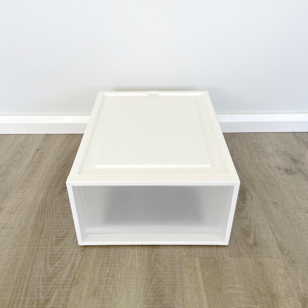 Paula 25L Stackable Storage Drawer White - WARDROBE - Storage - Soko and Co