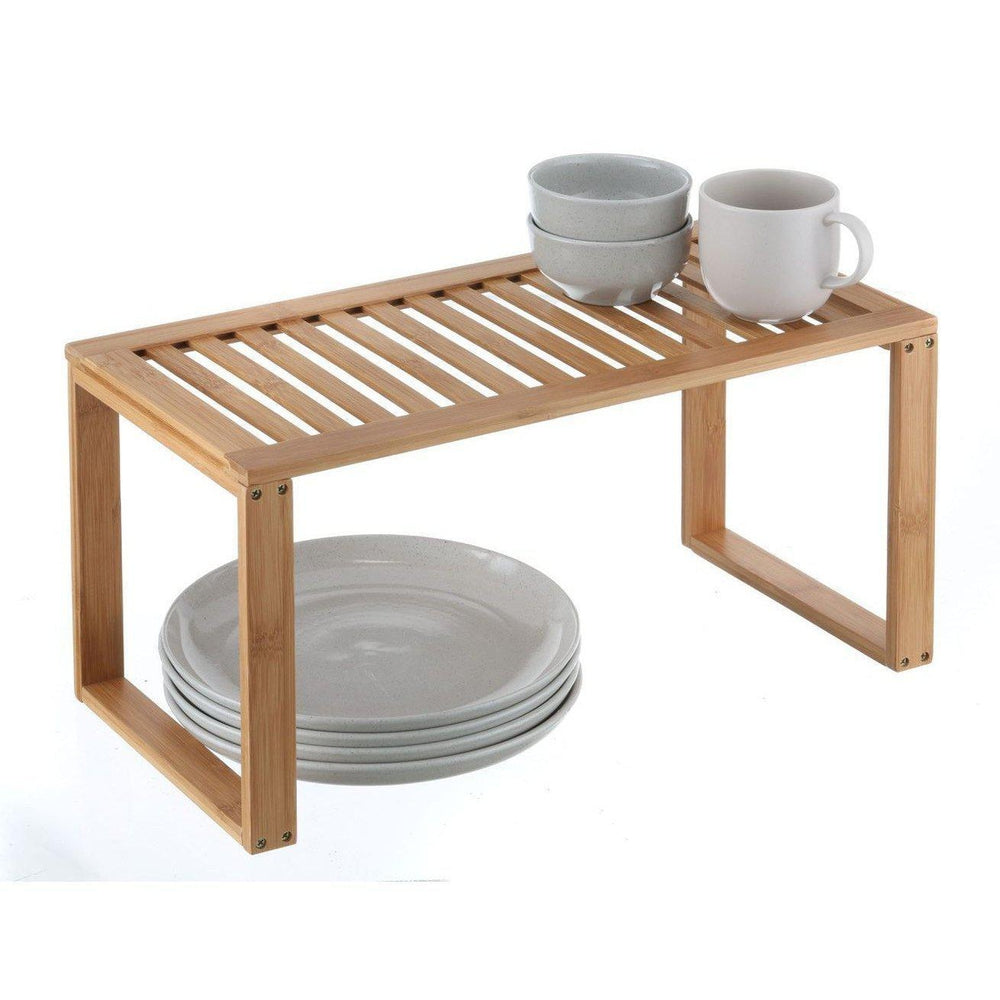 Rectangular Bamboo Pantry Shelf - KITCHEN - Shelves and Racks - Soko and Co