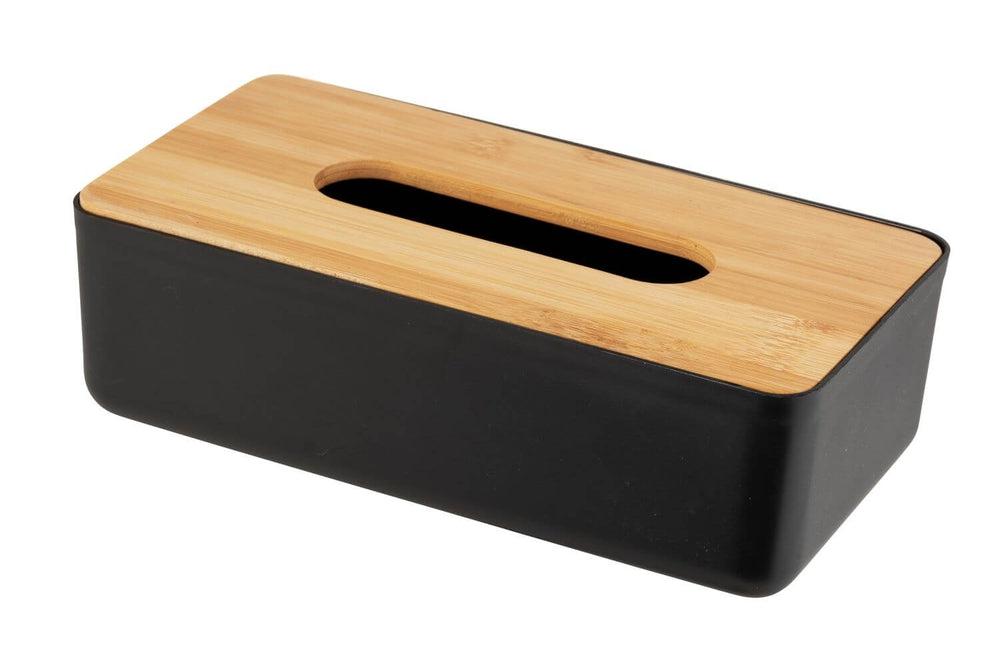 Rotello Tissue Box Black - HOME STORAGE - Tissue Boxes - Soko and Co