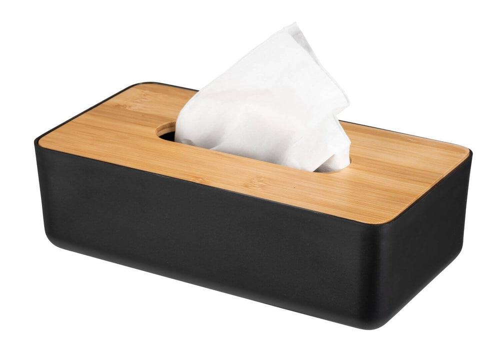 Rotello Tissue Box Black - HOME STORAGE - Tissue Boxes - Soko and Co