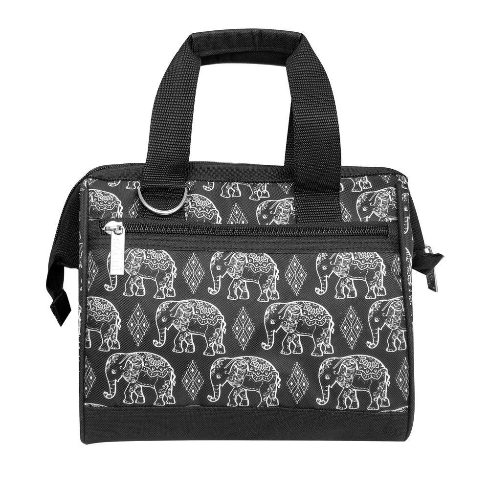 Sachi Insulated Lunch Bag Boho Elephants - LIFESTYLE - Lunch - Soko and Co