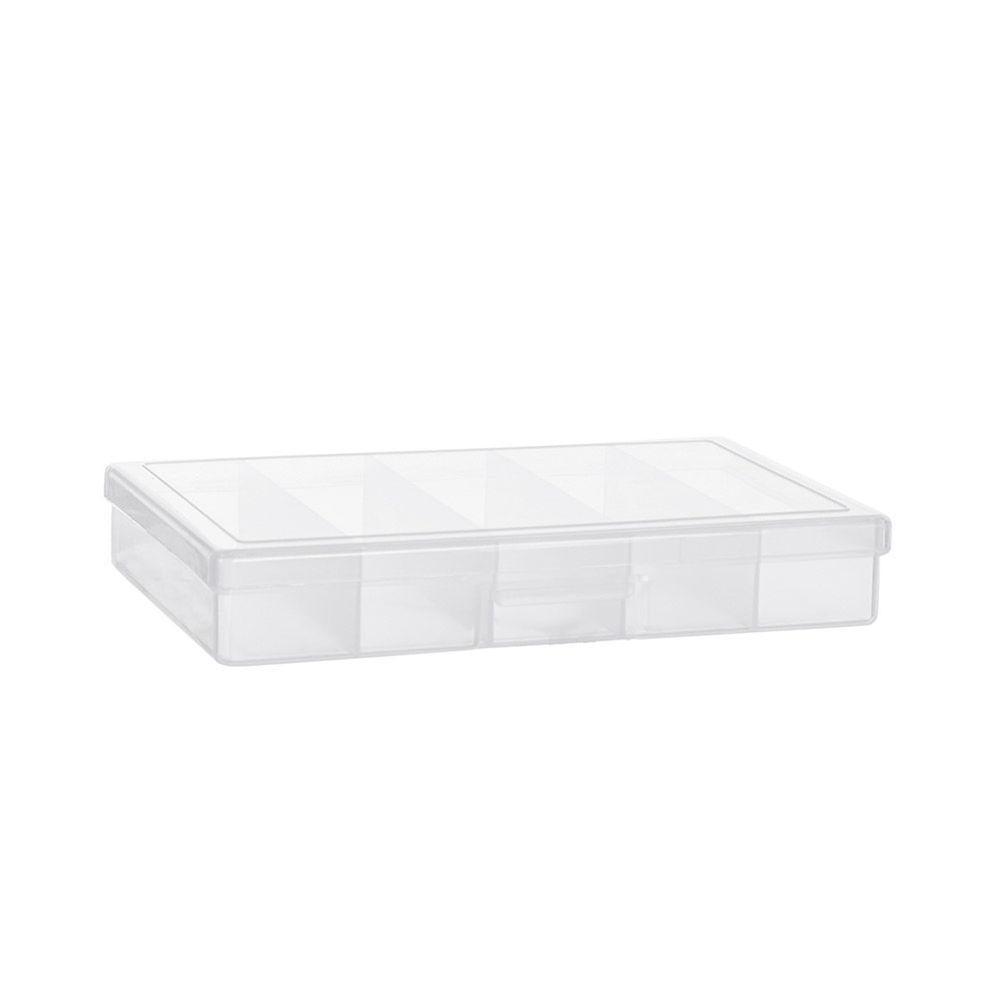 Small 5 Compartment Storage Box - HOME STORAGE - Office Storage - Soko and Co