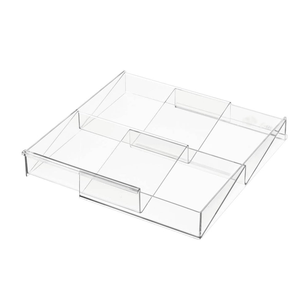 The Home Edit by iDesign Angled Expandable Drawer Organiser - BATHROOM - Makeup Storage - Soko and Co