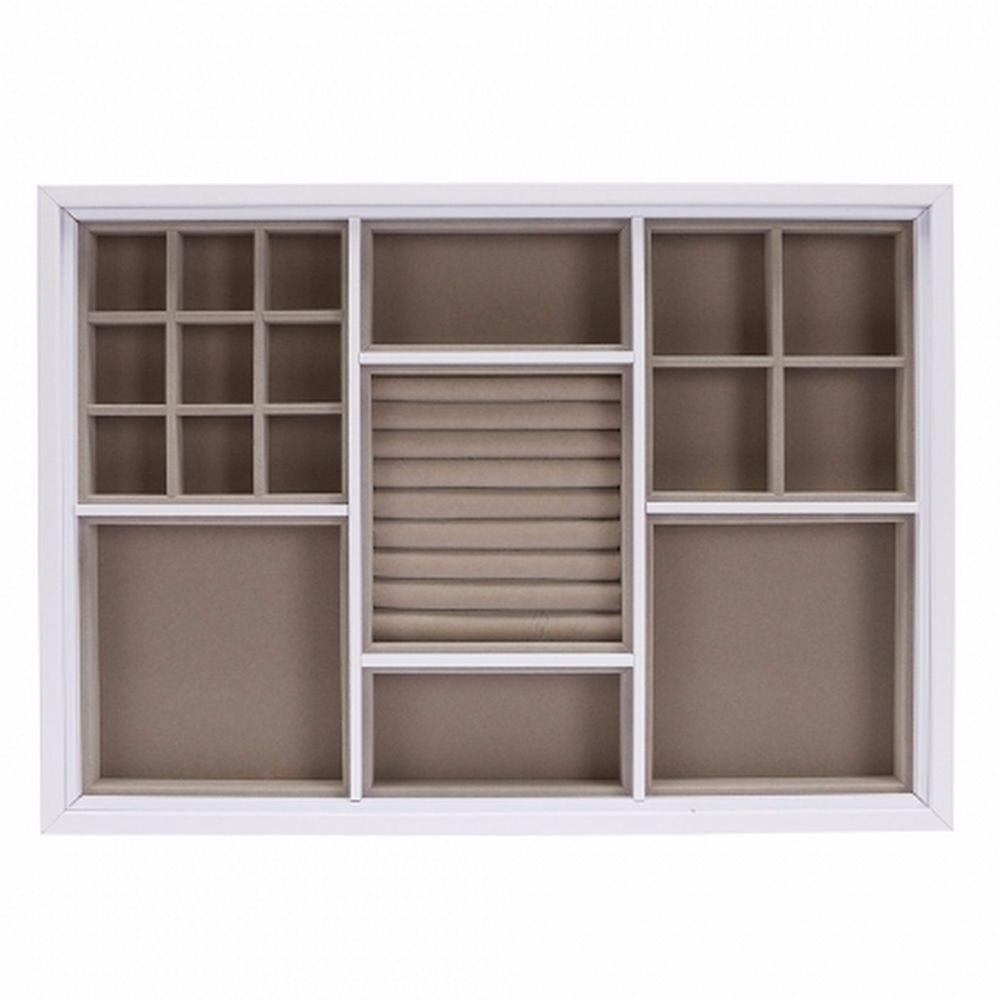 Urburn Large Jewellery Tray for Elfa Drawers White - WARDROBE - Jewellery Storage - Soko and Co