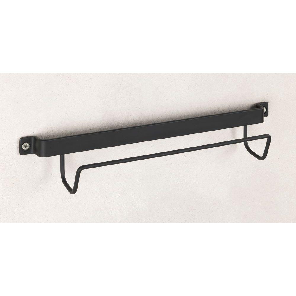 Wall Mounted Ladder Holder Black - LAUNDRY - Ladders - Soko and Co