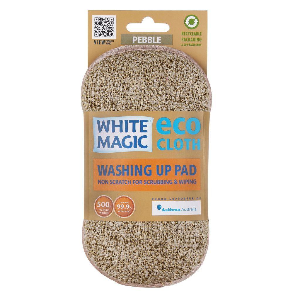 White Magic Eco Dish Washing Sponge Pebble - KITCHEN - Sink - Soko and Co