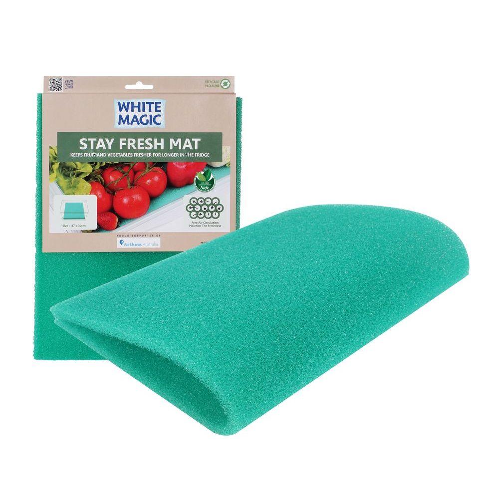 White Magic Stay Fresh Antibacterial Mat - KITCHEN - Fridge and Produce - Soko and Co